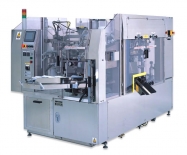 Automatic Bag Filling And Sealing Machine For Gusset Pouch With Zipper